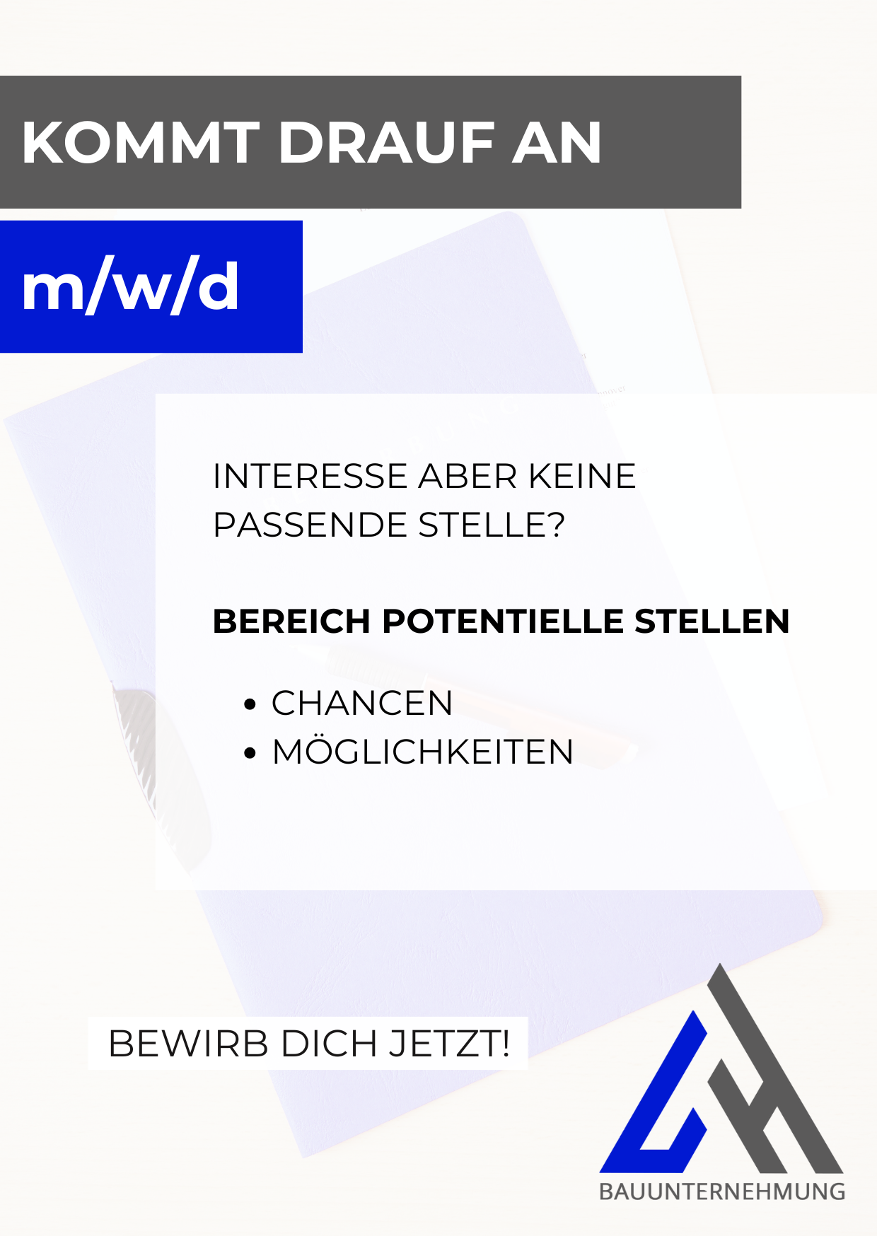 INITIATIVBEWERBUNG