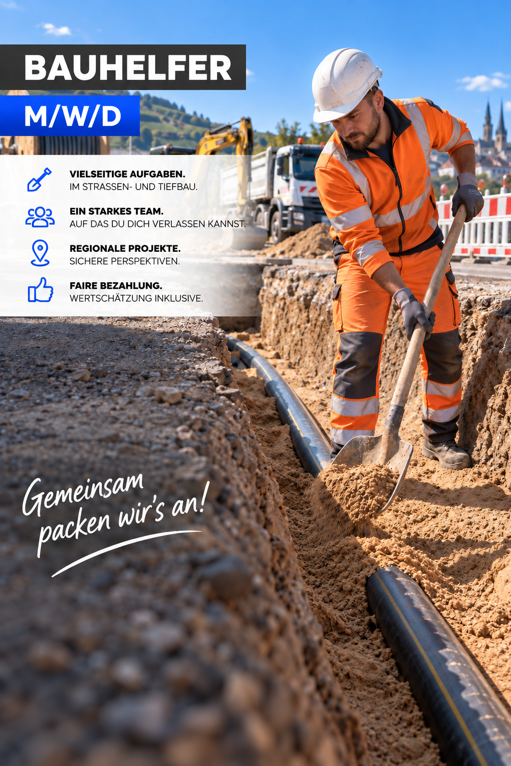 LH Bauunternehmung_Stellenausschreibung_Bauhelfer